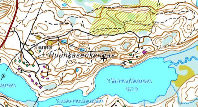 2/9 1. SUUNNITTELUALUE Suunnittelualueen sijainti Huuhkasenkankaalla. Suunnittelualueen pinta-ala on noin 3,5 ha.