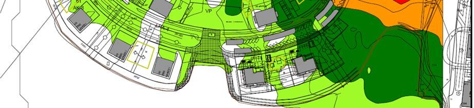 Laskentakorkeus maanpinta + 2 m (Ramboll Finland Oy 2015).