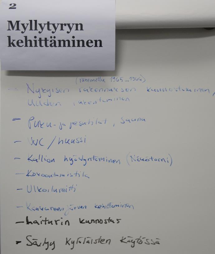 Kylän ikärakenne hyvä, runsaasti lapsiperheitä. - Eläimet, maaseutumaisuus, hevos- ja lammastilat. - Luonto, metsä, 2 järveä ja muita mielenkiintoisia kohteita.