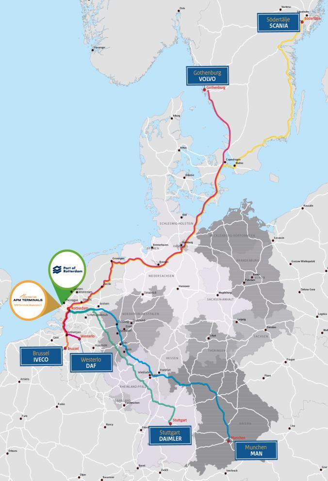 Kehitys- ja demonstraatioprojektit European Truck Platooning Challenge Euroopan Unionin puheenjohtajuuskauden aikana vuonna 2016,