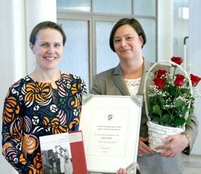 ANNA PARKKARI Vuoden eläinlääkäriksi 2017 valittiin antibioottiresistenssin asiantuntija, eläinlääketieteen tohtori, erikoiseläinlääkäri, opettaja Merja Rantala.