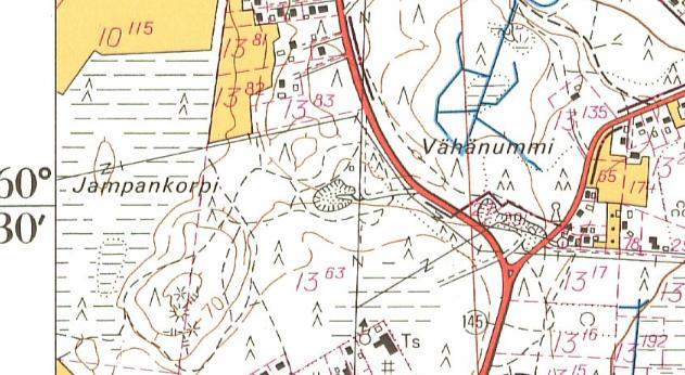 14 6 NUMMENLAMPI Yrittäjänkatu 41-43 6.1 Lammen hydrologia Nummenlampi on kaivettu.