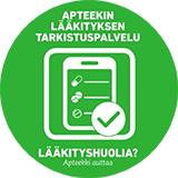 Lääkityksen tarkistuspalvelu Palvelussa selvitetään asiakkaan kokonaislääkitys ja tarkistetaan epätarkoituksenmukaiset päällekkäisyydet ja yhteensopimattomuudet.