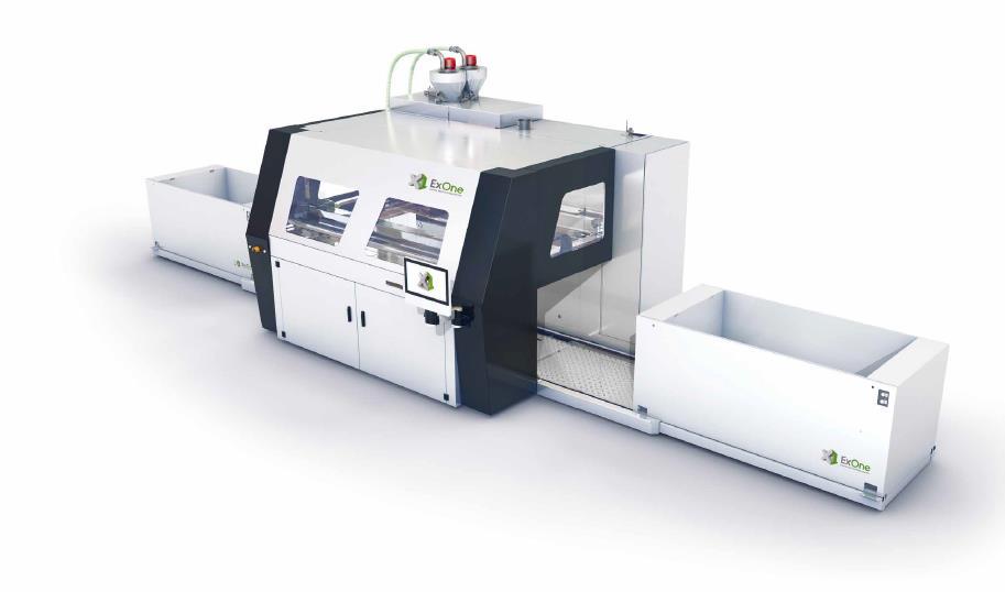 3D TULOSTUS 3D Tulostimet Johtavan ExOne valmistamat tulostimet S-Max 3D tulostin tuotantokäyttöön S-Print