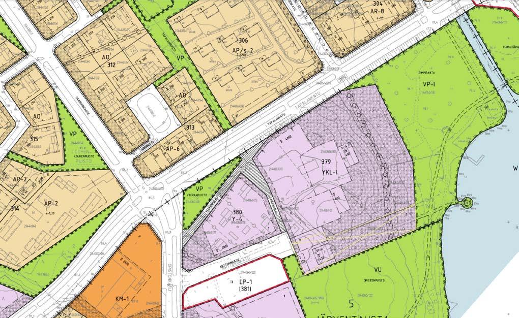 Venetmäki 16 Asemakaava Kaavamuutosalueella on voimassa Ak 5103, joka