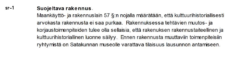 Venetmäki 20 5.1.1 Mitoitus Kaavamuutosalueen pinta-ala on noin 0,4070 ha. Kaavassa osoitetaan Asuin-, liike- ja toimistorakennusten tontti kooltaan 2638 m 2. 5.2 Ympäristön laatua koskevien tavoitteiden toteutuminen Kaavamuutoksella säilytetään ympäristöä osoittamalla asuinrakennus suojelumerkinnällä.