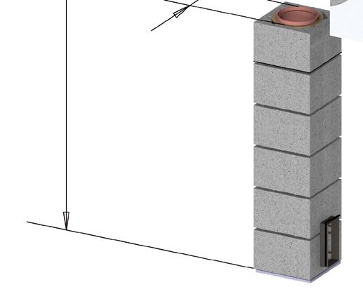 LISÄVARUSTEET Liitossovite (Ø120, Ø150 tai Ø180 mm tai 1-kivi), ulkonee 50 mm arkosta 45 Lisäsavupelti 110 Läpiviennin peitelevy 0-45 (valkoinen) 45 Välipojan läpivientipaketti 2-kerroksiseen taloon
