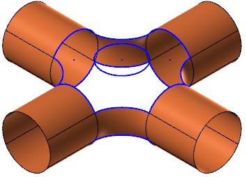 Käyrän solmupisteissä voidaan muokata niiden tangentteja ja suuruutta. Vektoreiden ohjauspisteissä voidaan muokata niiden tangentteja.