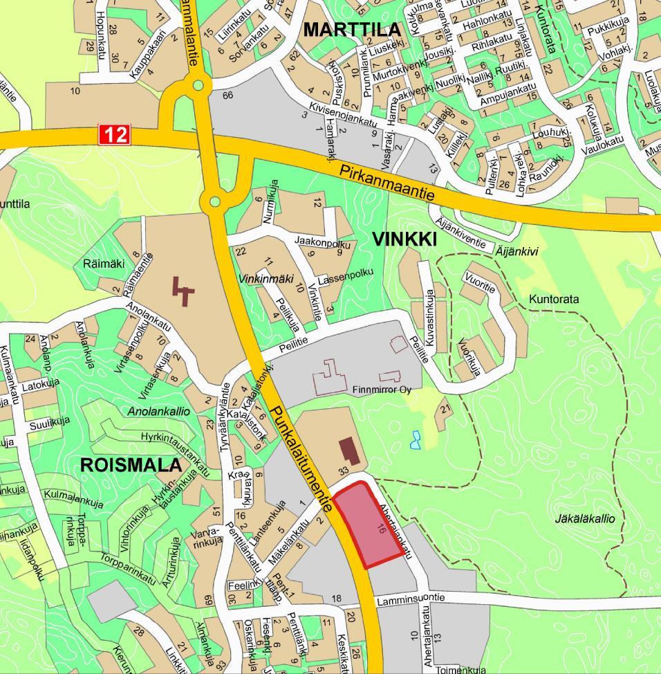 Asemakaavan likimääräinen