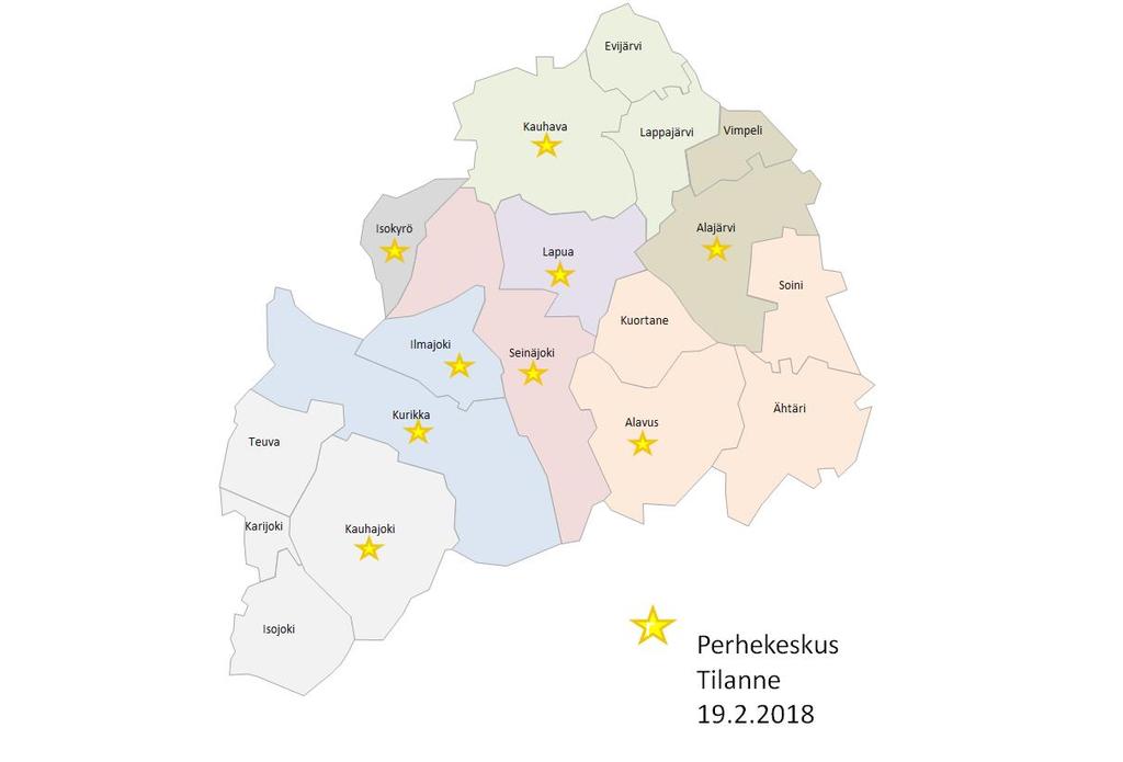 Perhekeskukset Perhekeskukset Isokyrön kunta JIK ky (2) Järvi-Pohjanmaan perusturva Ky