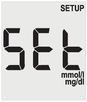 Mittayksikön valinta (mmol/l mg/dl) AutoSense-verensokerimittari esittää mittaustulokset kahdessa mittayksikköjärjestelmässä: mmol/l tai mg/ dl.