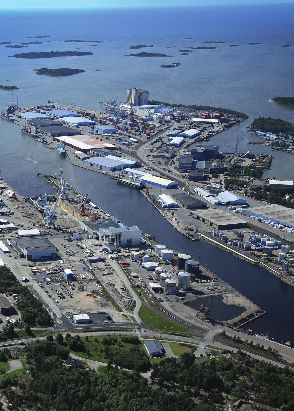 Uusia alkuja RAUMA MARINE CONSTRUCTIONS JA SEASIDE INDUSTRY PARK RAUMA VANNOVAT