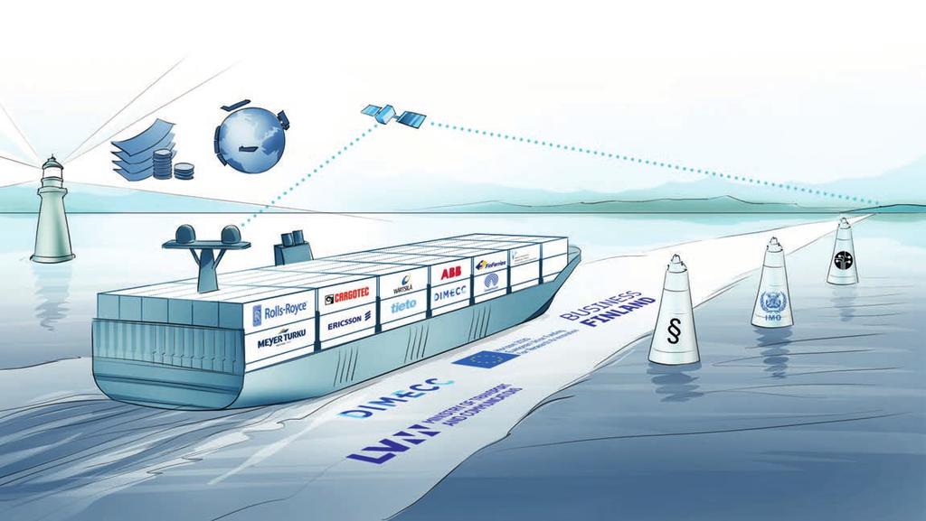 Sisällysluettelo 08 04 Pääkirjoitus 08 Ei esteitä autonomiselle merenkululle Kesäkuussa 2018 hyväksyttiin historiallinen lakimuutos, joka avaa mahdollisuuden testata itseohjautuvaa meriliikennettä,