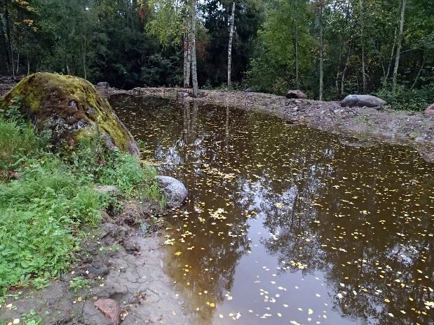 Levoinkosken allas pidättää valuma-alueelta herkästi huuhtoutuvaa kiintoainesta. Kraatarinkoski Virtavesissä kiintoainesta kertyy erityisesti kohtiin, joissa veden virtaus hiljenee.