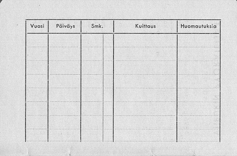 Vuosi Päiväys Smk.