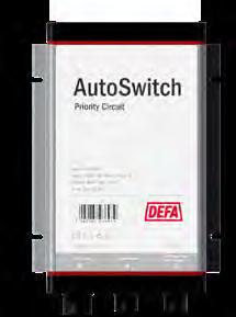 Tuotteet - AutoSwitch AutoSwitch AutoSwitch on automaattinen kytkeytymisrele, jota käytetään ajoneuvoissa tai veneissä, joissa on 2 erillistä 230 V -virtalähdettä.