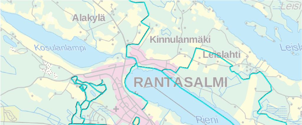 Keskustan osayleiskaava 12 2.4 Liikuntareitistö ja virkistys Suunnittelualueella on laaja ulkoilu- ja liikuntareitistö sekä useita lähiliikuntapaikkoja.