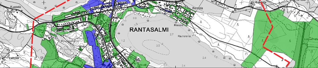 mahdollisesti saastuneet maa-alueet.
