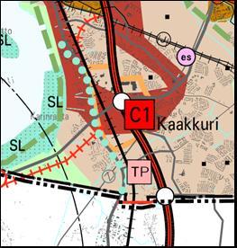 ymärisön luun j kevyen liikeneen oiminedellyyksiin, edisää yhdyskunrkeneen eheyämisä hjnisesi j vjsi rkenneuill lueill sekä jmn ydinlueen kehiämisä oiminnllisesi j jmkuvllisesi selkeäsi hhmouvksi