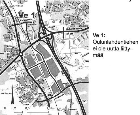 evyen liikeneen väylän viihyisyyeen Oulunorin j kkurin keskuksen välillä ue kiinniää huomio yriäessä kykemään vlien eri uolill ovi luei oisiins. uv.