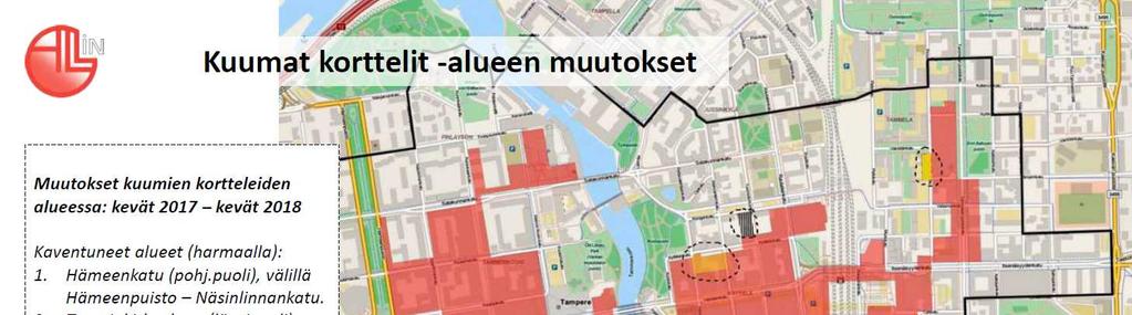 SEURATAAN RAITIOTIETYÖMAIDEN JA KAUPPAKESKUS RATINAN VAIKUTUKSIA YDINKESKUSTAN