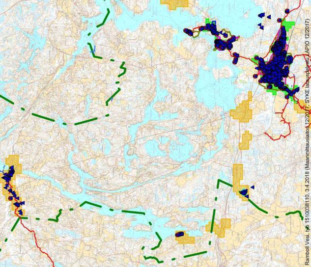 sijaitsevat kiinteistöt tulisi