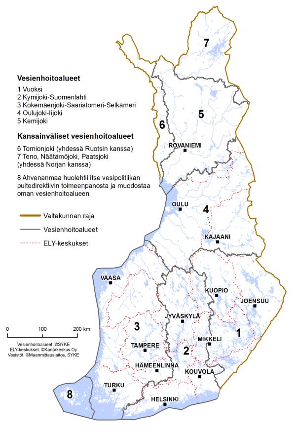 Kuulemispalauteyhteenvetoa 11.4.2018 Vesienhoitoalue Lausunnot/ lausuntopalvelu.fi + suoraan EPO Elyyn Webropol Vuoksen 1 3 + 2 Kymijoen-Suomenlahden 2 5 +?