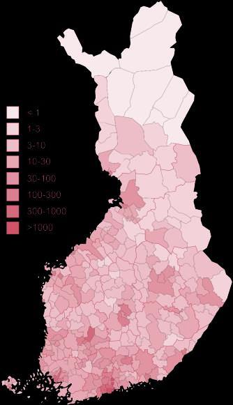 Kaupungistuminen ohjaa asuntojen kysyntää Tulevaisuuden asuntotuotanto painottuu kasvukeskuksiin Asuntotuotanto 1991 2015 1 Asuntotuotanto 2016 2040 1 Suurimpien kaupunkien odotetaan kasvavan muuta