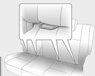 Istuimet, turvajärjestelmät 59 Lasten ISOFIXturvajärjestelmät Top-Tetherkiinnityssilmukat Top-Tether-kiinnityssilmukat sijaitsevat istuimen selkänojassa.