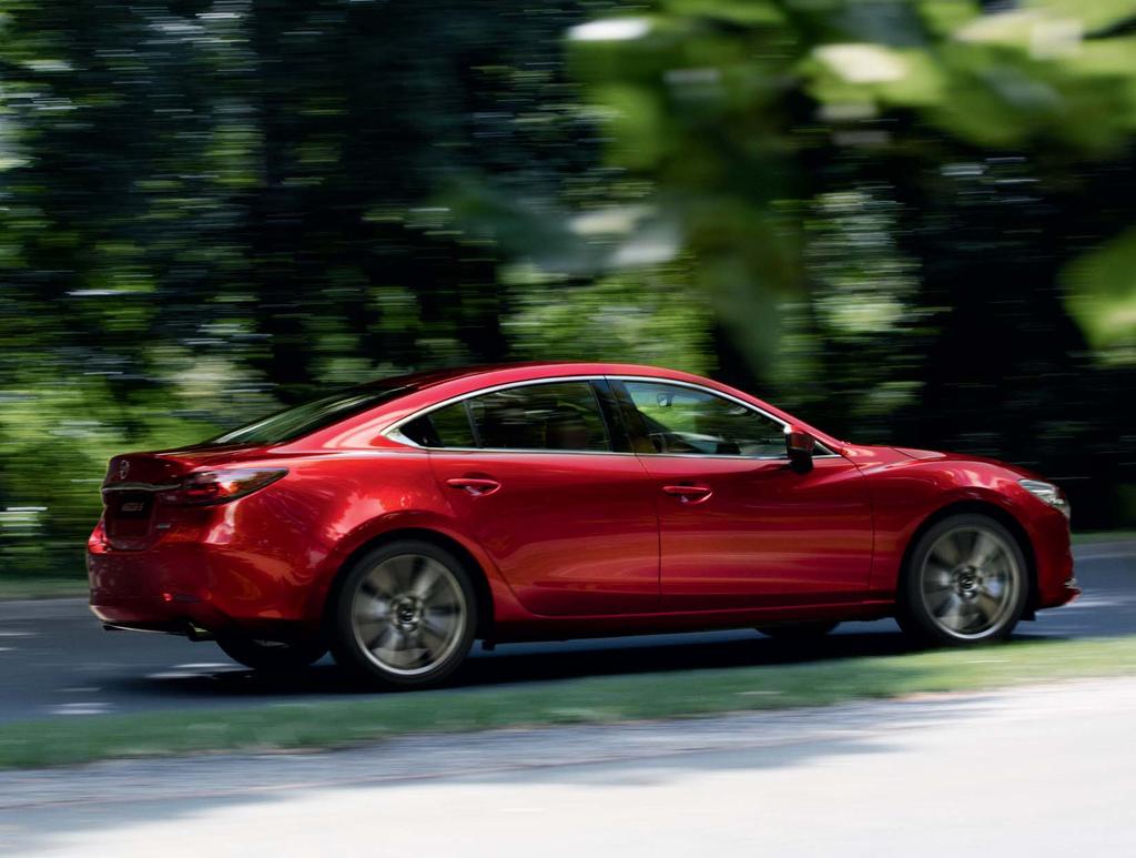 TODELLINEN AJOKOKEMUS LED-PÄIVÄVALOT Uuden Mazda6:n viehättävä ulkoasu kutsuu sinut tutustumaan