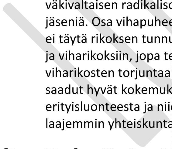 elämää. Lapsille ja nuorille suunnatut rikosuhripalvelut ovat keskeisessä asemassa lapsen ja nuoren tulevaisuuden kannalta.