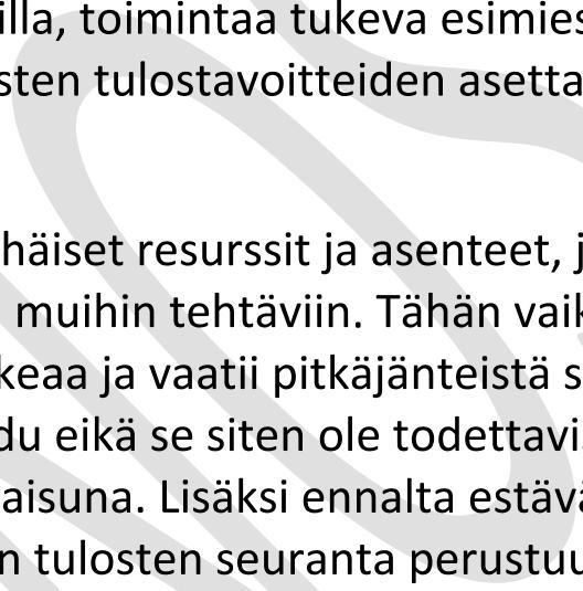 Poliisin tulosten seuranta perustuu pääosin numeraalisiin mittareihin ja vuoden tarkasteluajanjaksoon, eikä tulosten seurantajärjestelmä siten riittävästi tue ennalta estävää työtä.