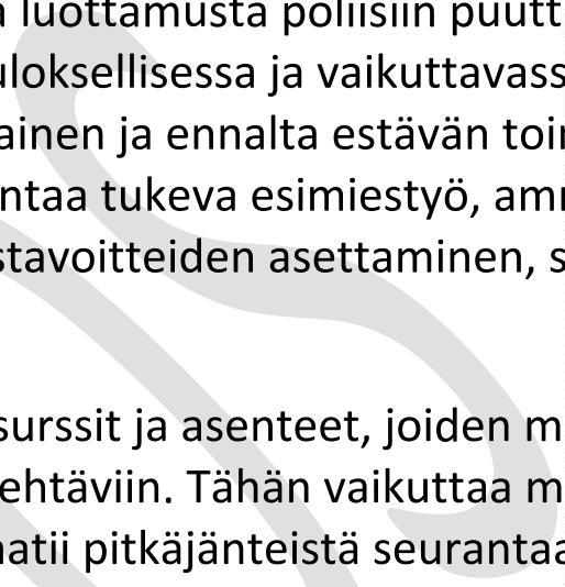 Suomalainen yhteiskunta on tullut monella tavalla turvallisemmaksi esimerkiksi poliisin tietoon tulleiden rikosten määrällä tarkasteltuna, mutta samalla aiempaa suurempana haasteena on suomalaisen