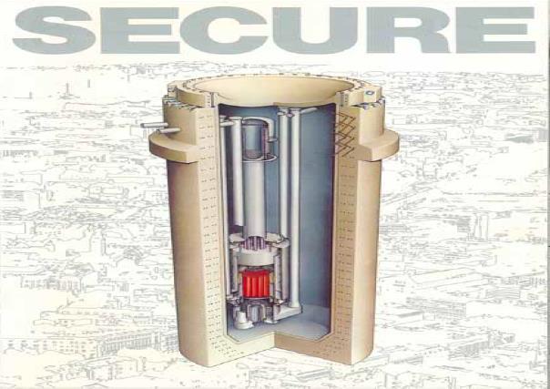 Paikallista lämmöntuotantoa: 1980-luvun SECURE Reaktori vain