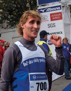 Lucia Nicholsonova štátna tajomníčka Ministerstva práce, sociálnych vecí a rodiny. Štartuje v kategórii 4x1/4 maratón.
