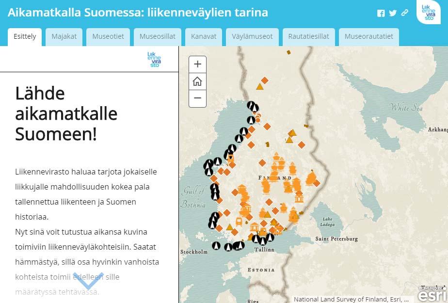 14 - Merenkulkulaitoksen teknisen toimiston piirustukset (esimerkiksi majakka- ja turvalaitepiirustuksia) - tunnelipiirustukset - vanhojen tie- ja siltasuunnitelmien kortisto - oikaisukartat -