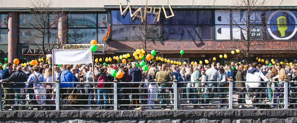 KY - kylterikulttuurin vaalija Aallossa Kauppatieteiden ensimmäisen vuoden opiskelijoita kutsutaan mursuiksi.