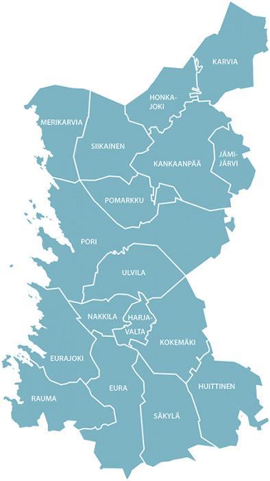 Maakuntauudistus Satakunnassa Mukana uudistuksessa: Satakunnan kunnat Satakunnan sairaanhoitopiiri Pohjois-Satakunnan Peruspalvelukuntayhtymä Keski-Satakunnan terveydenhuollon