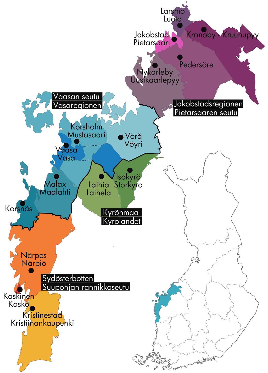 3 Maakuntakaavan sisältö ja tavoitteet 3.1 MAAKUNTAKAAVAN SISÄLTÖ, KAA- VA-ALUE JA VAIKUTUSALUE Pohjanmaan liiton maakuntahallitus päätti 27.1.2014 käynnistää uuden, oikeusvaikutteisen kokonaismaakuntakaavan laatimisen.