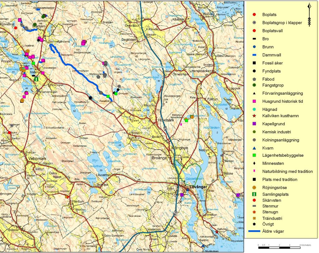 12 90 m nykyisen merenpinnan yläpuolella. Rekisteröityjen pyyntikuoppien aikamääritys on hankalaa, sillä niitä on käytetty vanhimmalta kivikaudelta vuoteen 1864, jolloin ne kiellettiin.