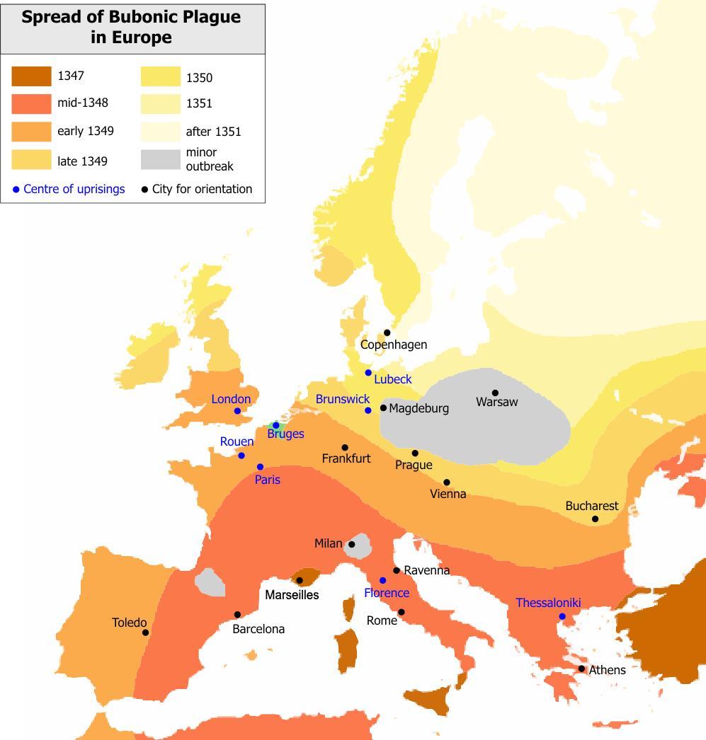 Ilmaston kylmeneminen 1200-luvun lopussa MUSTA SURMA JA MURROSKAUSI?