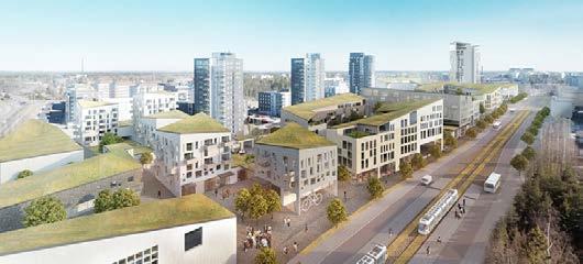 Autopaikat olivat pääosin rakennuksien ja pihakannen alla sekä osittain pysäköintilaitoksissa tai robottiparkissa.