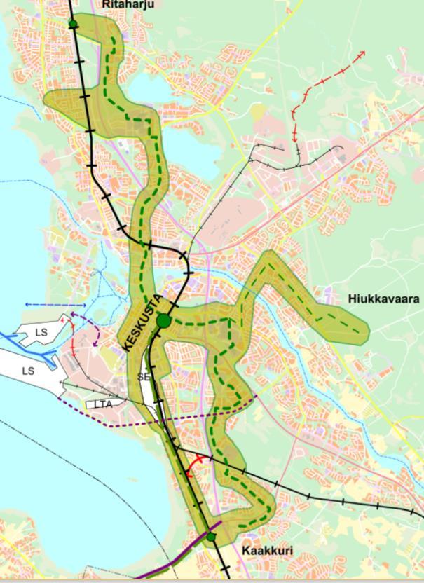 Raportti nro 20(43) Suurin osa uusista asunnoista rakennetaan lähivuosina kerrostaloihin täydennysrakentamisalueille.