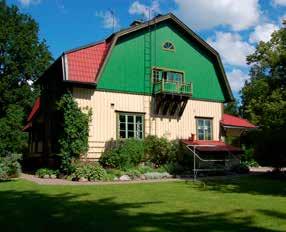 4 SUVIRANTA Suomen taiteen kultakauden taidemaalari Eero Järnefelt rakennutti ateljeekotinsa Suvirannan itselleen työtilaksi ja perheelleen kodiksi vuonna 1901.