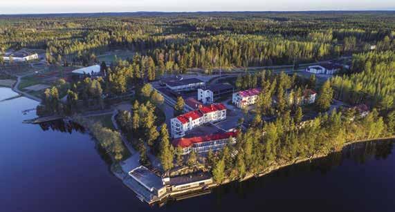 Liikuntakeskus Pajulahti varhaisessa aamuauringossa toukokuussa 2017. 27 Erkki Hämäläinen liike- ja toimistotaloksi kaavoitettua tonttia Espoossa sekä sille rakennettavia rakennuksia.