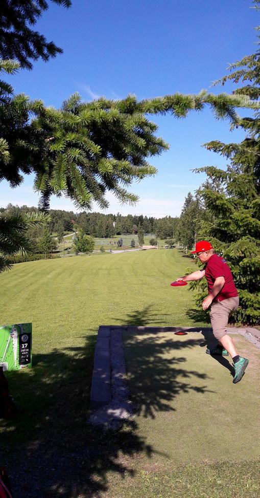 7 Frisbeegolfradan laajennus käynnissä -avajaiset Avoimet kylät-päivänä 9. kesäkuuta Märynummen frisbeegolfradan laajennus 18-koriseksi on alkanut.