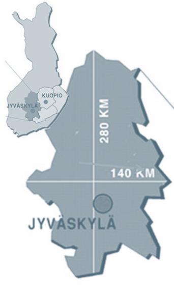 Elämäntaparyhmät Keski-Suomessa, Hankasalmi Joutsa Jyväskylä Jämsä Kannonkoski Karstula Keuruu Konnevesi Kuhmoinen Kyyjärvi Laukaa Petäjävesi Pihtipudas Saarijärvi Toivakka Uurainen Viitasaari