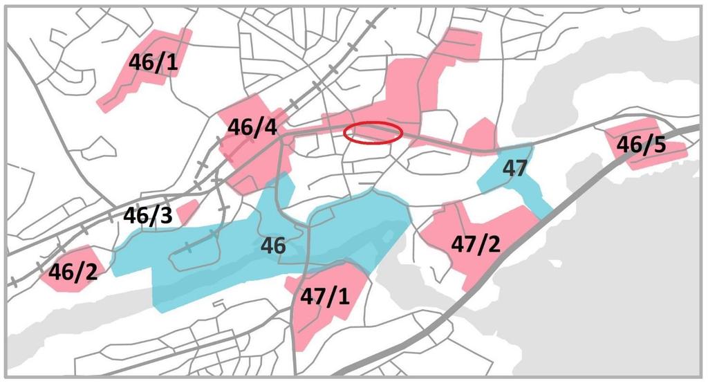 Muutoksenkestävyys: Kylmänojan pistetalojen ja koulujen kokonaisuus 1/3, muuten 2/3 Lisäksi suunnittelualue on osa tiivistettävä asemanseutua.