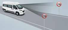 KAISTAVAHTI (LDWS) Tunnistaa ajoneuvon tahattoman siirtymisen ajokaistalta ja varoittaa kuljettajaa ääni- ja valomerkillä.
