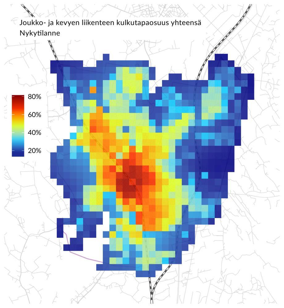 kotoa alkavilla tai sinne päättyvillä matkoilla.